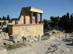 Beroemd stukje Knossos